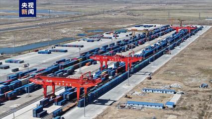 創(chuàng)新高!今年滿洲里鐵路口岸進出口運量突破800萬噸